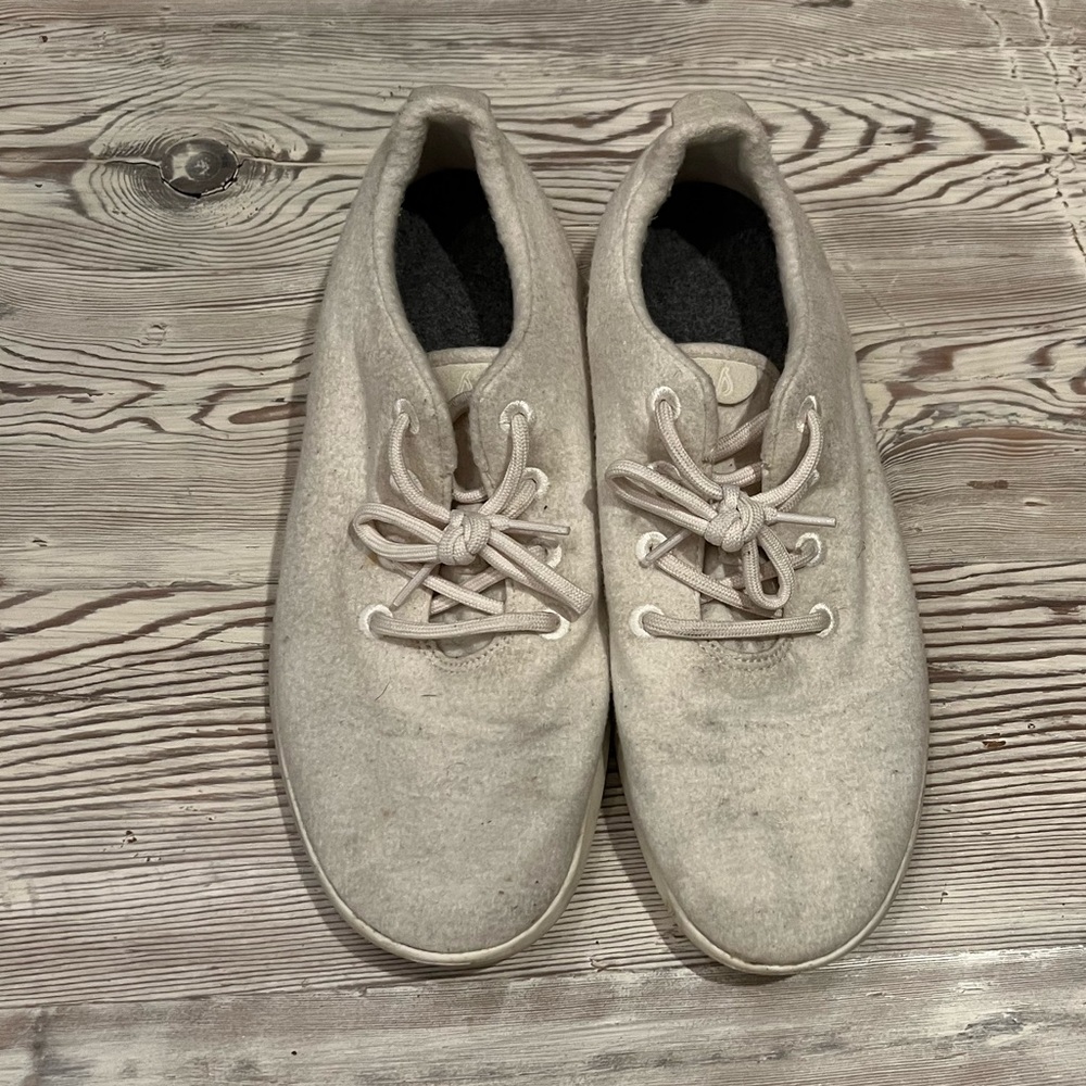 All Birds white sneakers